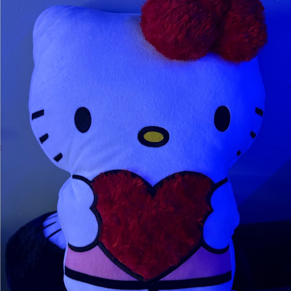 Hello Kitty Plush with Red Heart